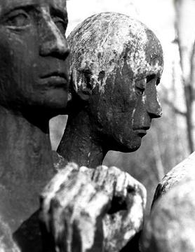 Dora Monument, Sculpture by Jurgen von Woyski, 1964, Located near Dora’s Crematorium. Courtesy of Al Gilens.